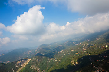 Image showing The mountain road in Montenegro.