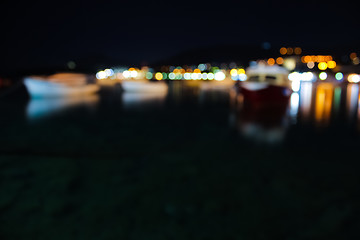 Image showing The fishing boats on the beach.