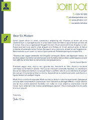 Image showing Simplistic cover letter design