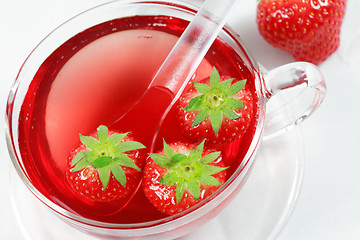 Image showing Fruit tea