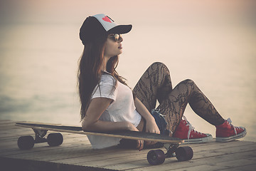 Image showing Skater Girl