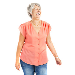 Image showing Happy old woman