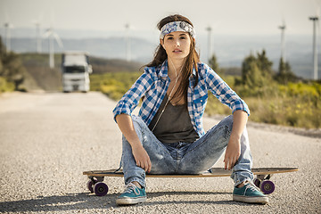 Image showing Skater Girl