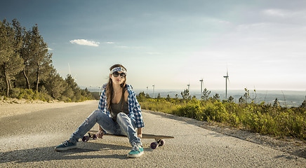 Image showing Skater Girl