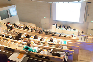 Image showing Audience in the lecture hall.