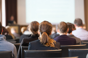 Image showing Audience in the lecture hall.