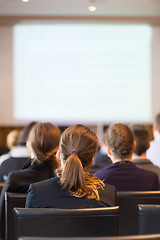 Image showing Audience in the lecture hall.