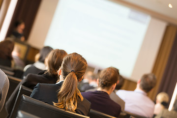 Image showing Audience in the lecture hall.