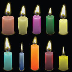 Image showing candles