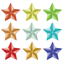 Image showing set of stars