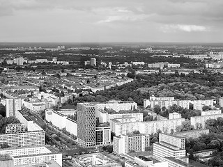 Image showing  Berlin aerial view 