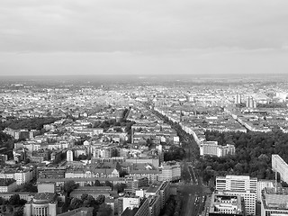 Image showing  Berlin aerial view 