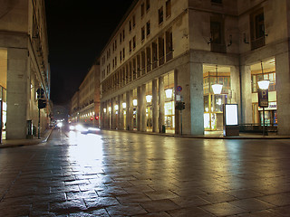 Image showing Via Roma, Turin