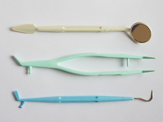 Image showing Dentist tools