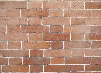 Image showing Red bricks background