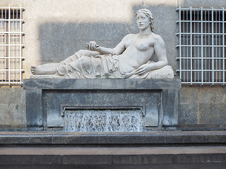 Image showing Dora Statue Turin