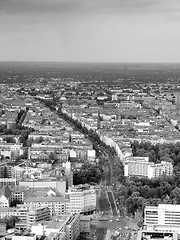 Image showing  Berlin aerial view 