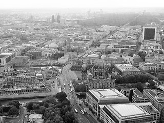 Image showing  Berlin aerial view 