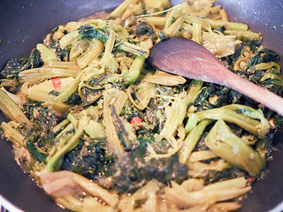 Image showing Turnip greens vegetable