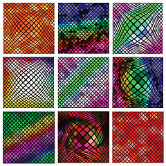 Image showing mosaic  backgrounds