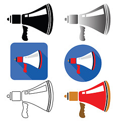 Image showing megaphone