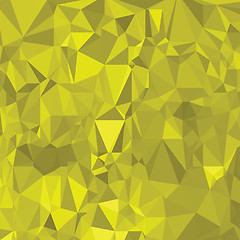 Image showing yellow polygonal background