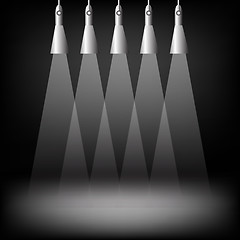 Image showing Spotlights