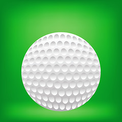 Image showing golf ball 