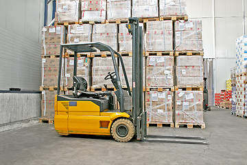 Image showing Forklifter industry