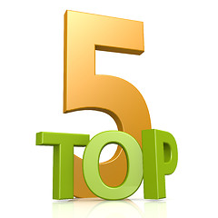 Image showing Top 5 word 