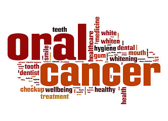 Image showing Oral cancer word cloud