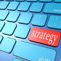 Image showing Strategy keyboard