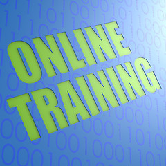 Image showing Online training