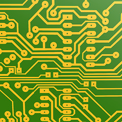 Image showing PCB layout