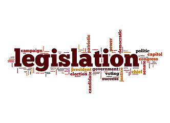 Image showing Legislation word cloud