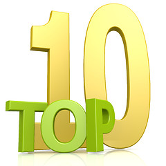 Image showing Top 10 word