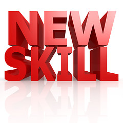 Image showing New skill word