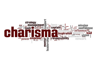 Image showing Charisma word cloud