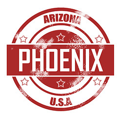 Image showing Phoenix stamp
