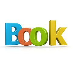 Image showing Book word