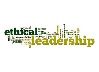 Image showing Ethical leadership word cloud