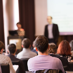 Image showing Audience in the lecture hall.