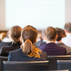 Image showing Audience in the lecture hall.