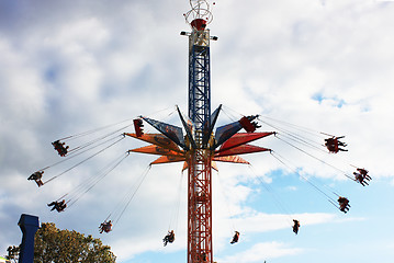 Image showing  carousel in motion