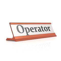 Image showing Operator table tag