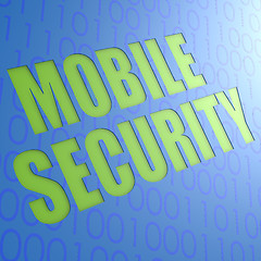 Image showing Mobile security