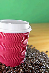 Image showing Take away coffee