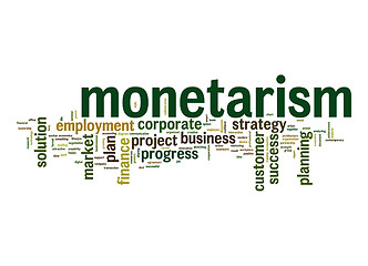 Image showing Monetarism word cloud