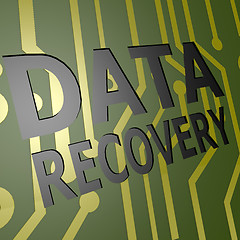 Image showing PCB Board with data recovery