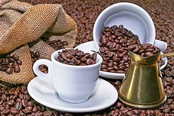 Image showing Turkish coffee pot